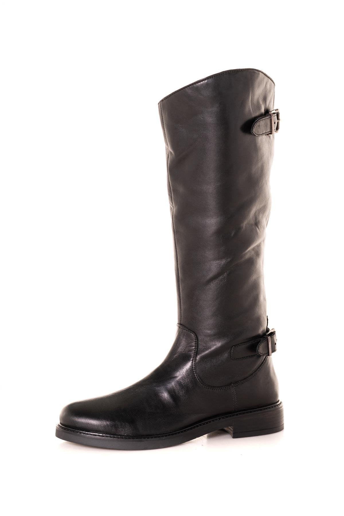 Women's black boots - Image n°7