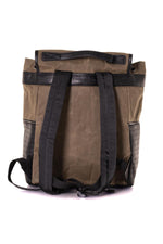 Vintage army look backpack - Image n°2