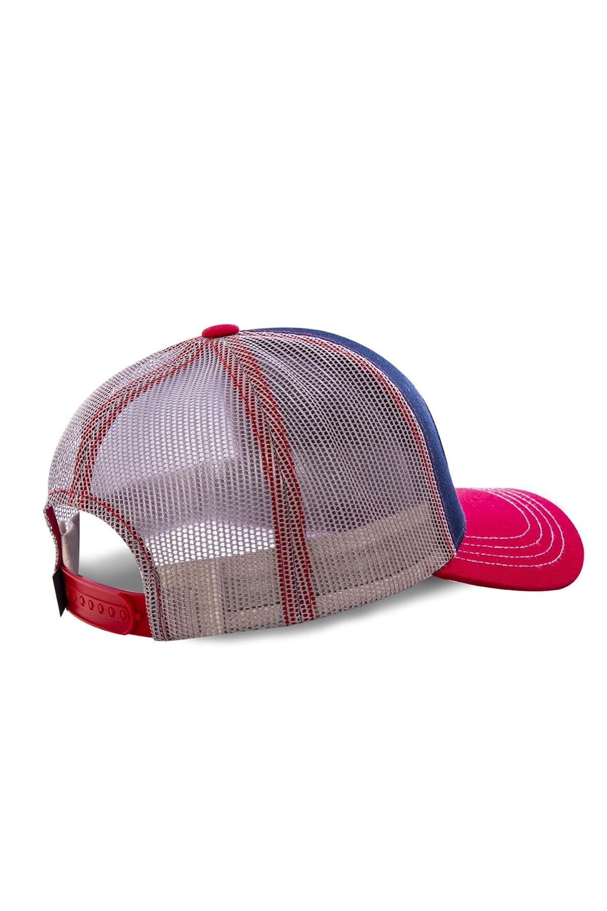Trucker cap blue white red - Image n°3
