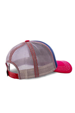 Trucker cap blue white red - Image n°3