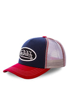Trucker cap blue white red - Image n°1