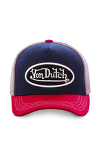 Trucker cap blue white red - Image n°2
