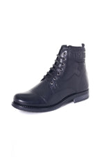 Black leather boots - Image n°7