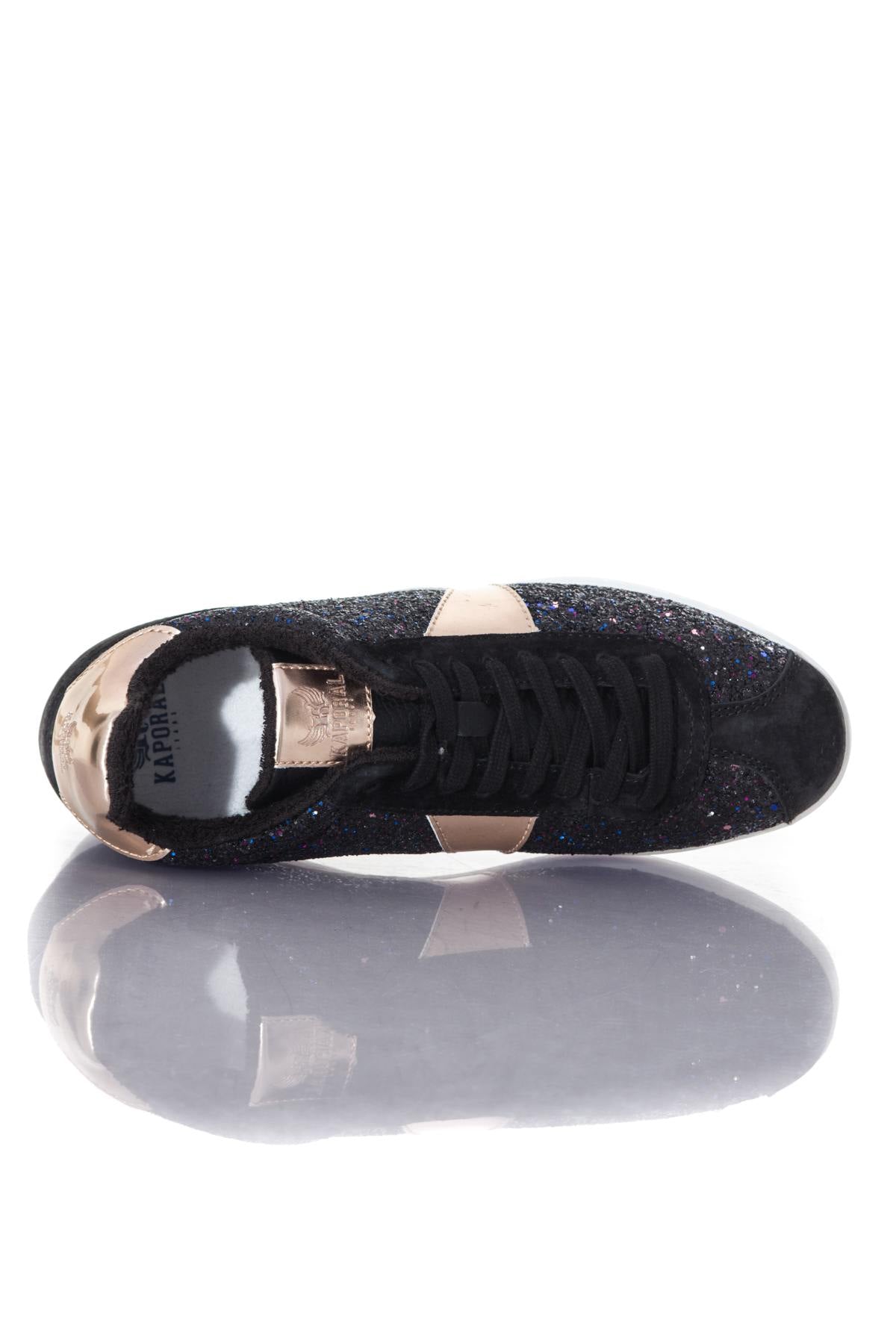 Wedge sneakers with sequins - Image n°3