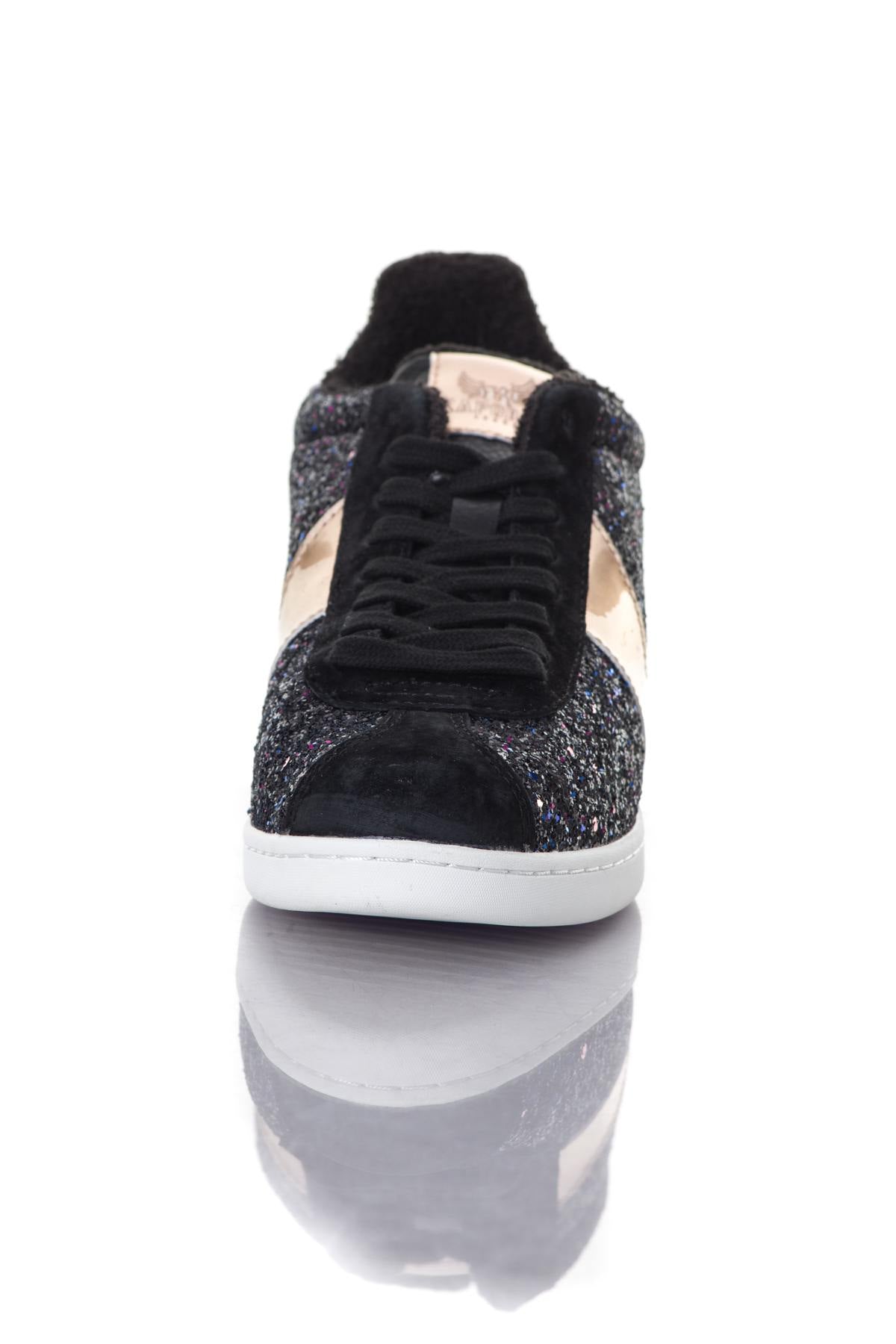 Wedge sneakers with sequins - Image n°5