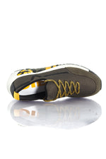 Olive-colored Diesel canvas sneakers - Image n°3