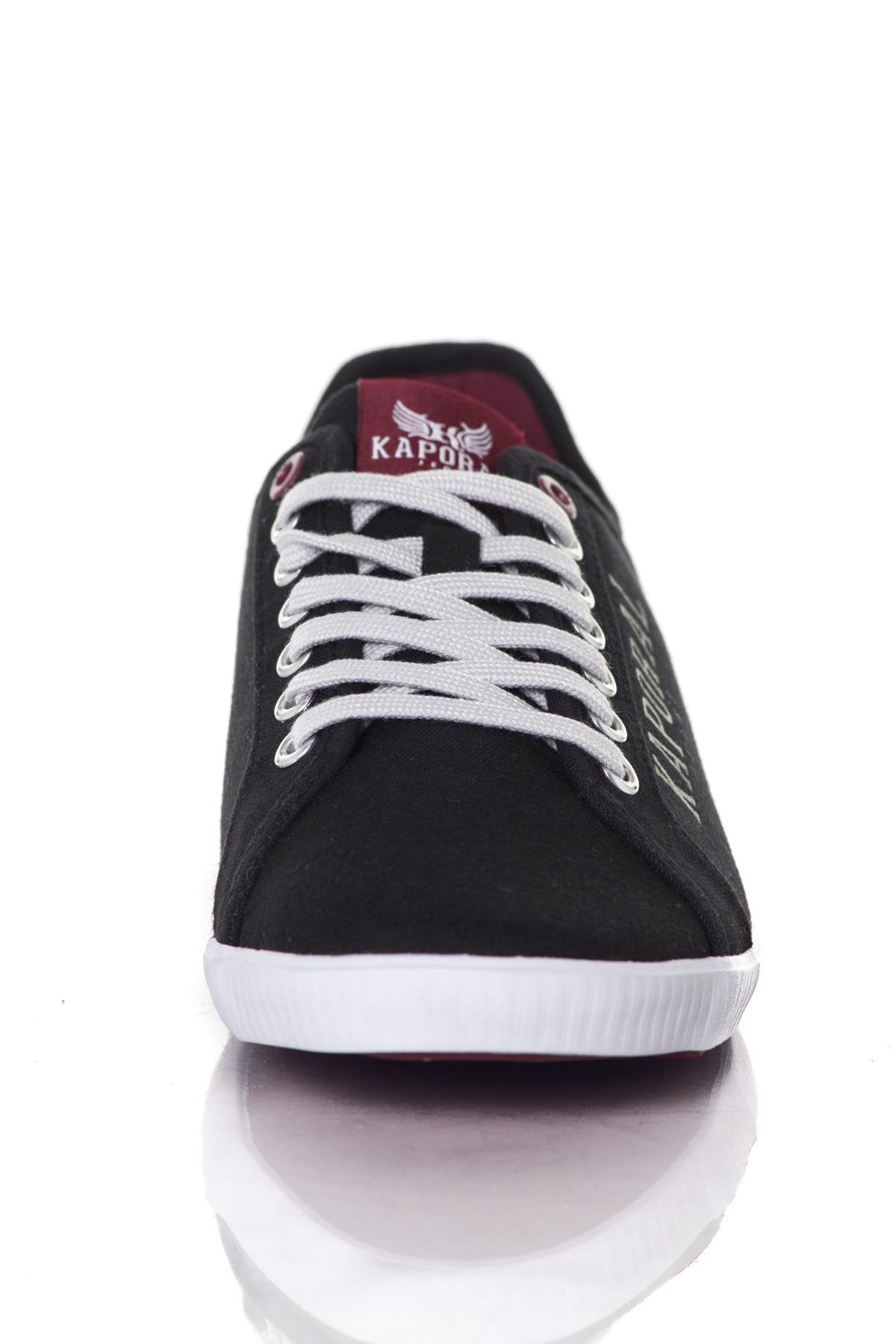 Kaporal black canvas sneakers - Image n°5
