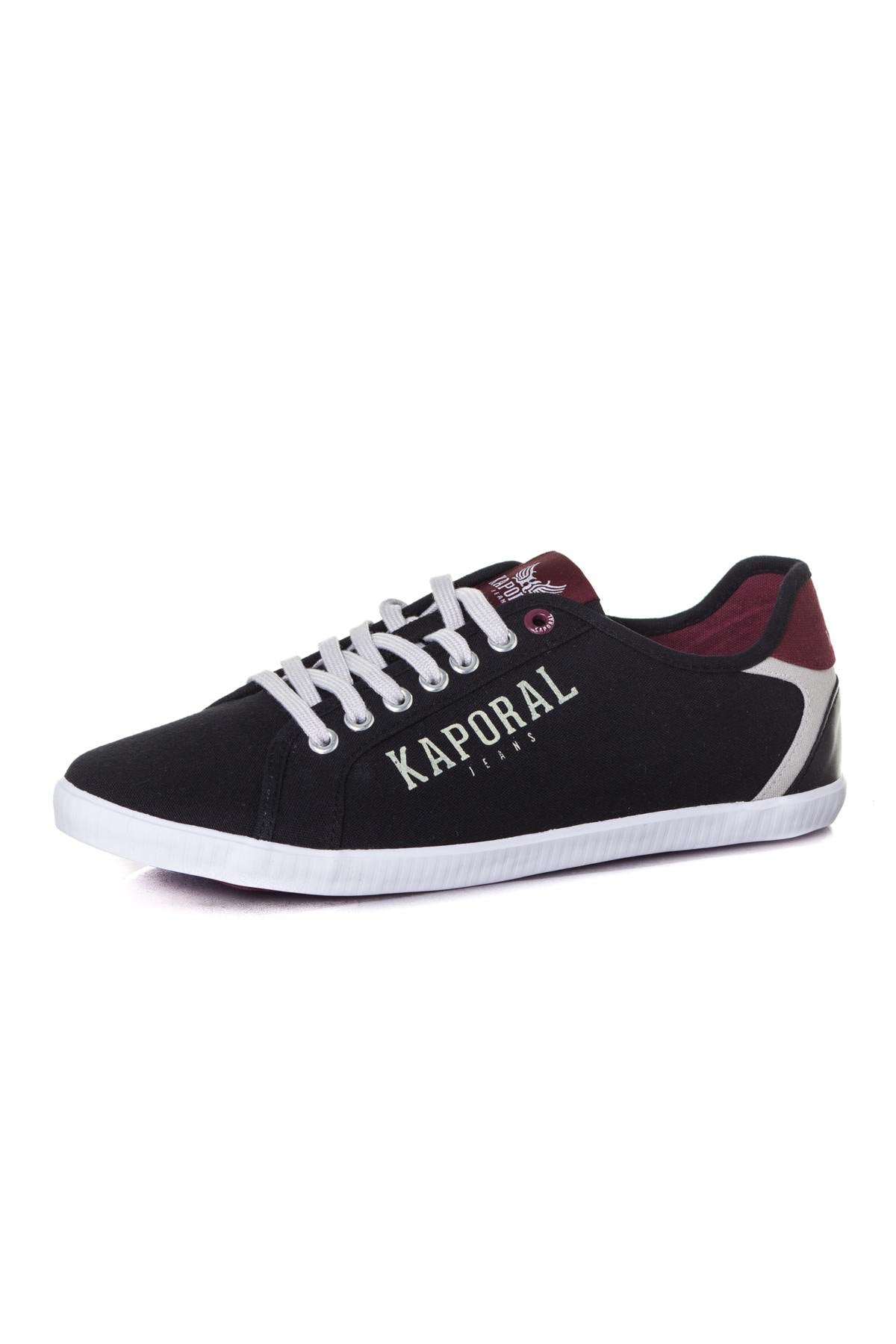 Kaporal black canvas sneakers - Image n°7