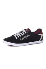 Kaporal black canvas sneakers - Image n°7
