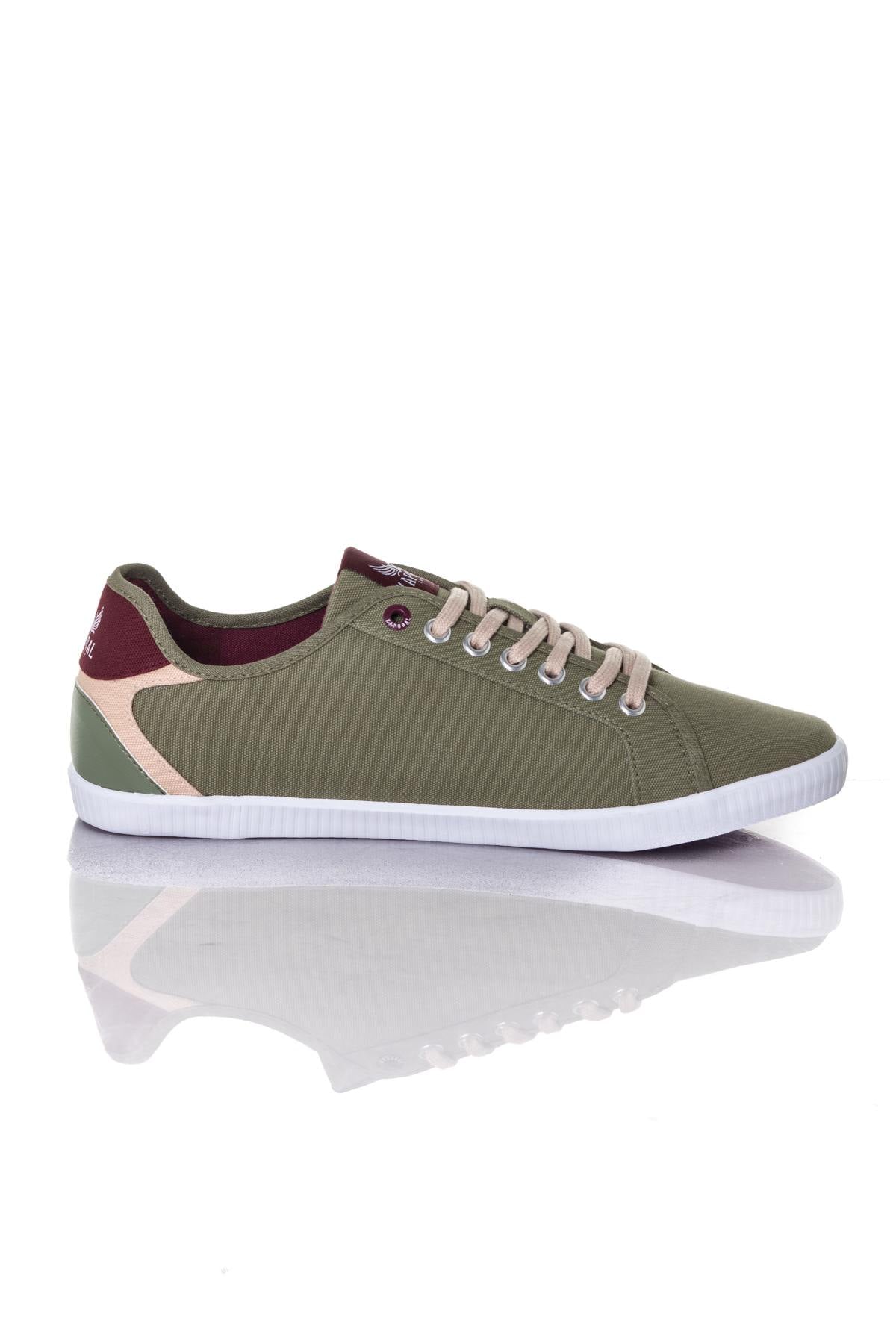 Kaporal men's khaki canvas sneakers - Image n°2