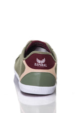 Kaporal men's khaki canvas sneakers - Image n°6