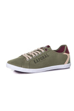 Kaporal men's khaki canvas sneakers - Image n°7