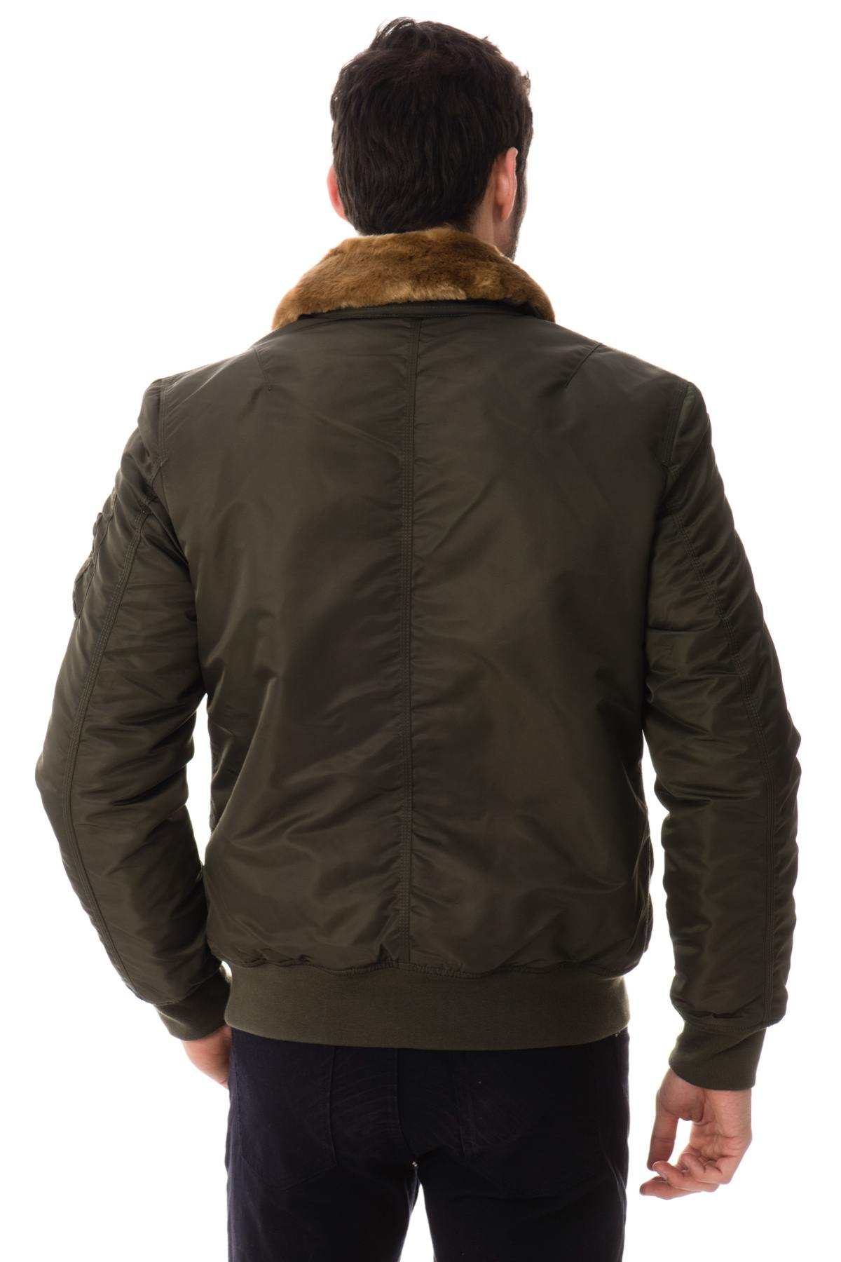 Men's polyamide bomber jacket - Image n°5