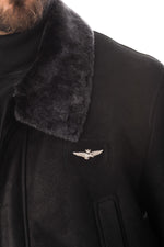 Chic coat for men in aviator style - Image n°6