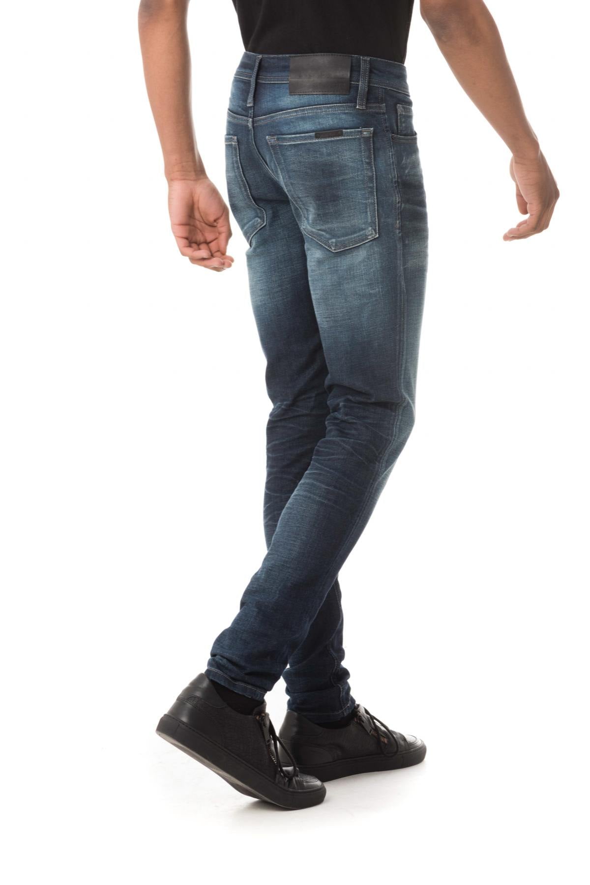 Men's skinny blue jeans - Image n°2