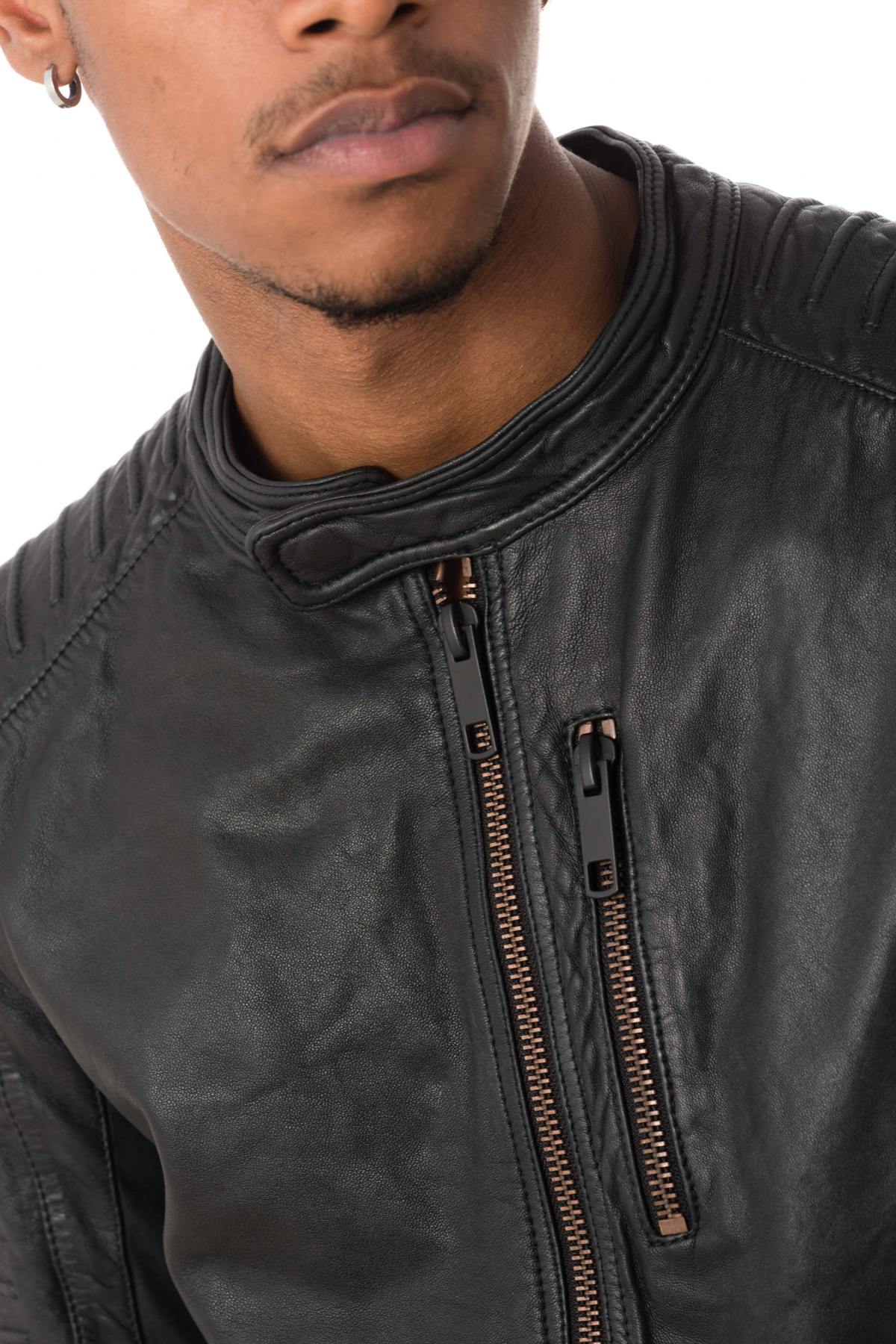Antony Morato men's leather jacket - Image n°3