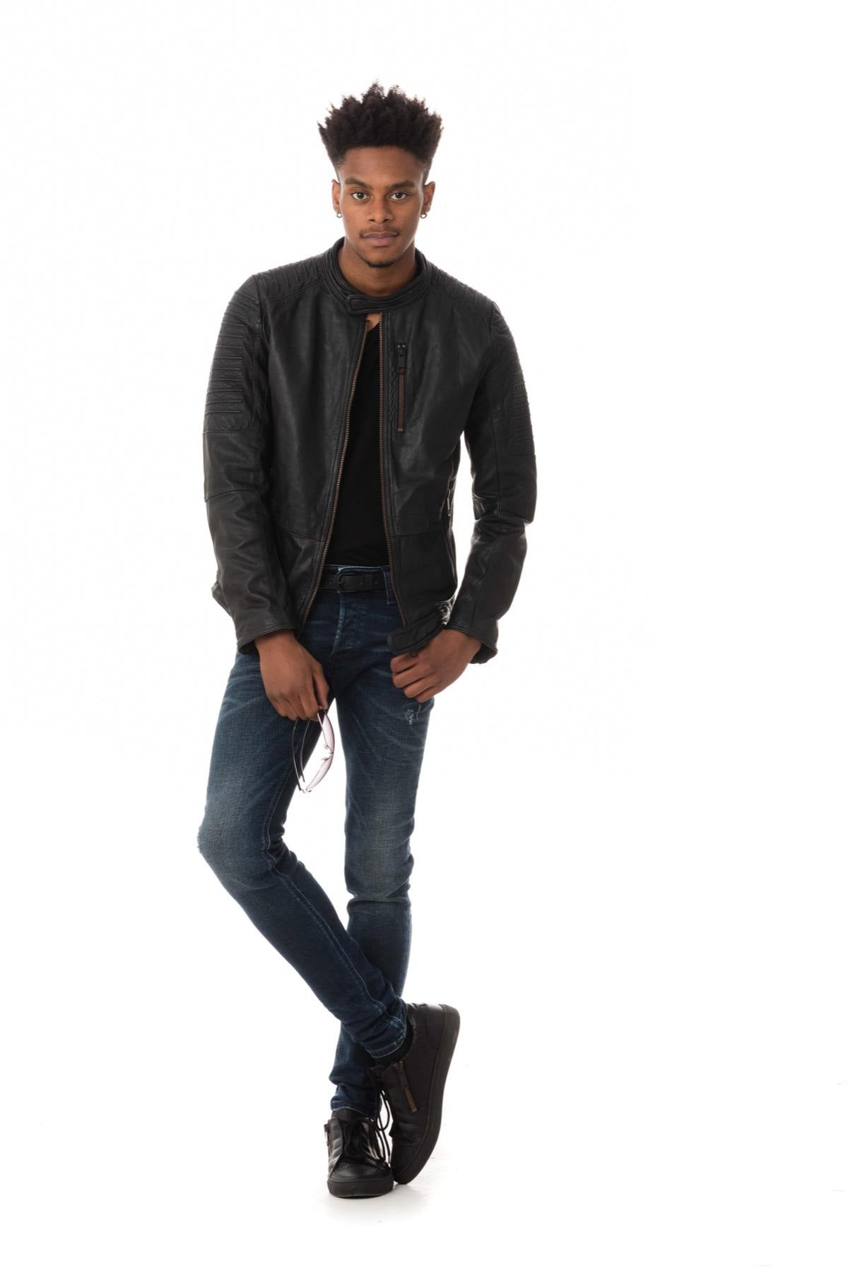 Antony Morato men's leather jacket - Image n°2