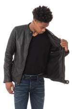 Antony Morato men's leather jacket - Image n°5