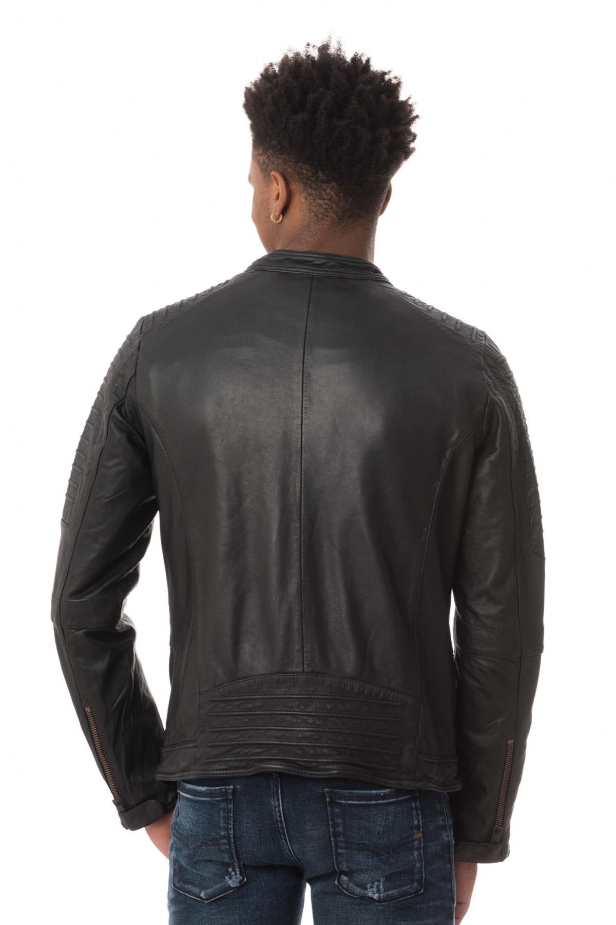 Antony Morato men's leather jacket - Image n°6