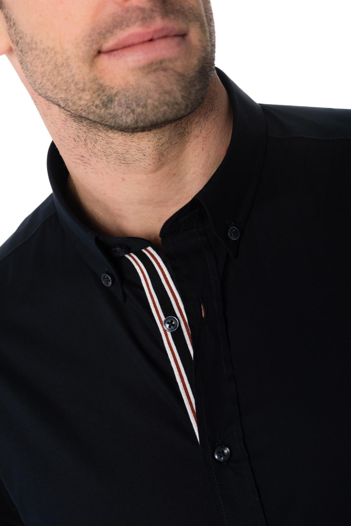 Antony Morato men's navy blue shirt - Image n°4