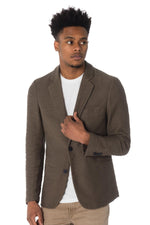 Antony Morato men's textured cotton blazer - Image n°1