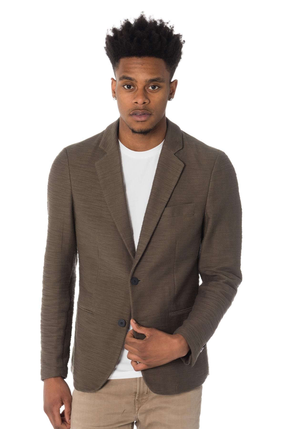 Antony Morato men's textured cotton blazer - Image n°4