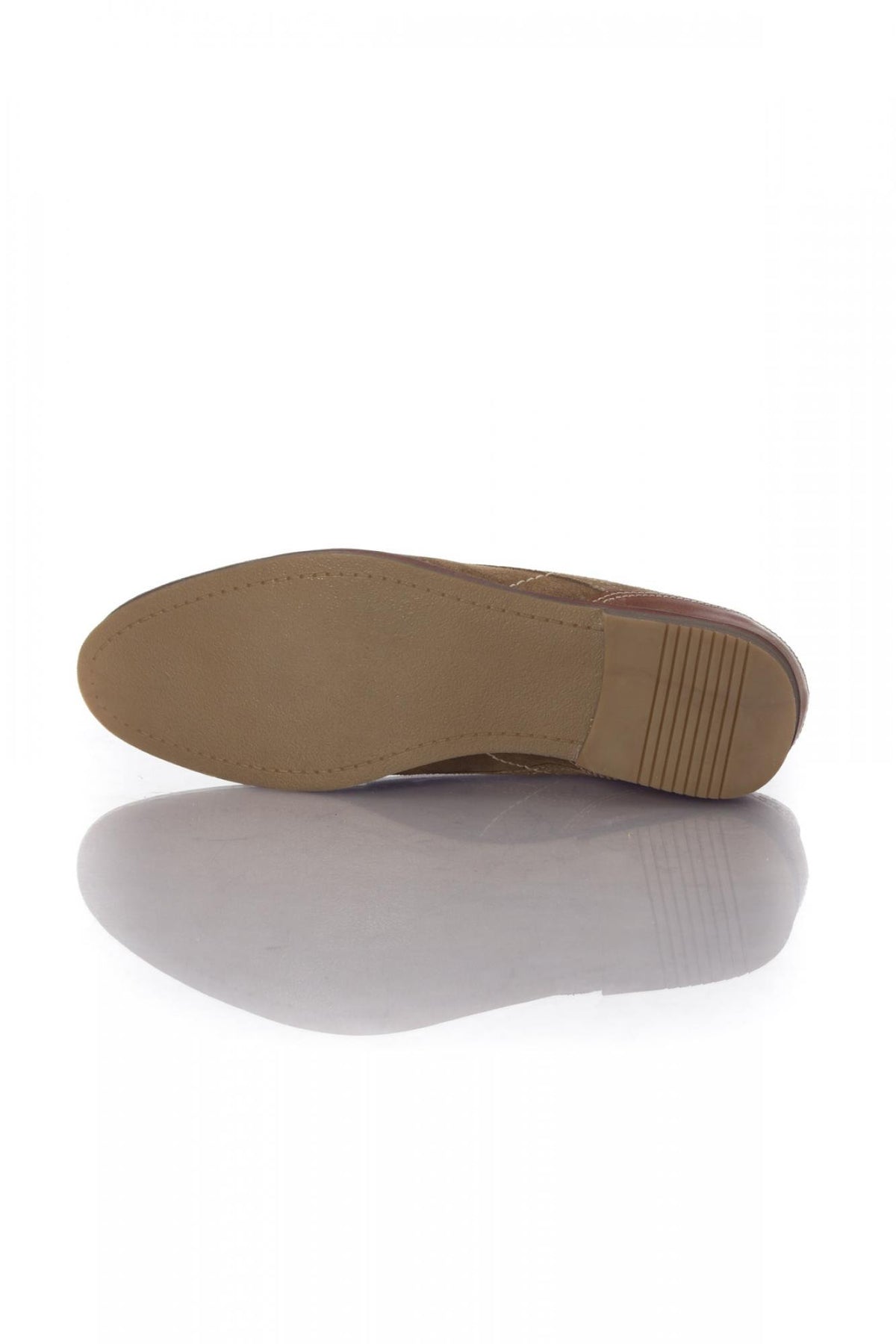 Redskins beige suede look ankle boots - Image n°4