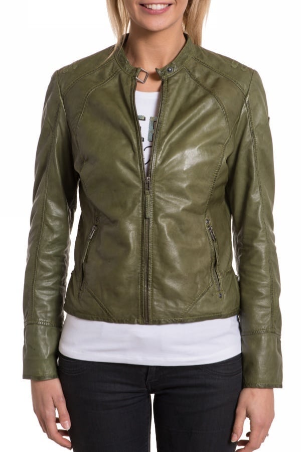 Mint Gipsy lambskin jacket for Women - Image n°1
