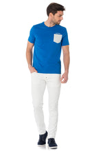 Electric blue Kaporal t-shirt - Image n°2