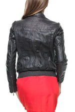 KAPORAL women's jacket in brown leather - Image n°3
