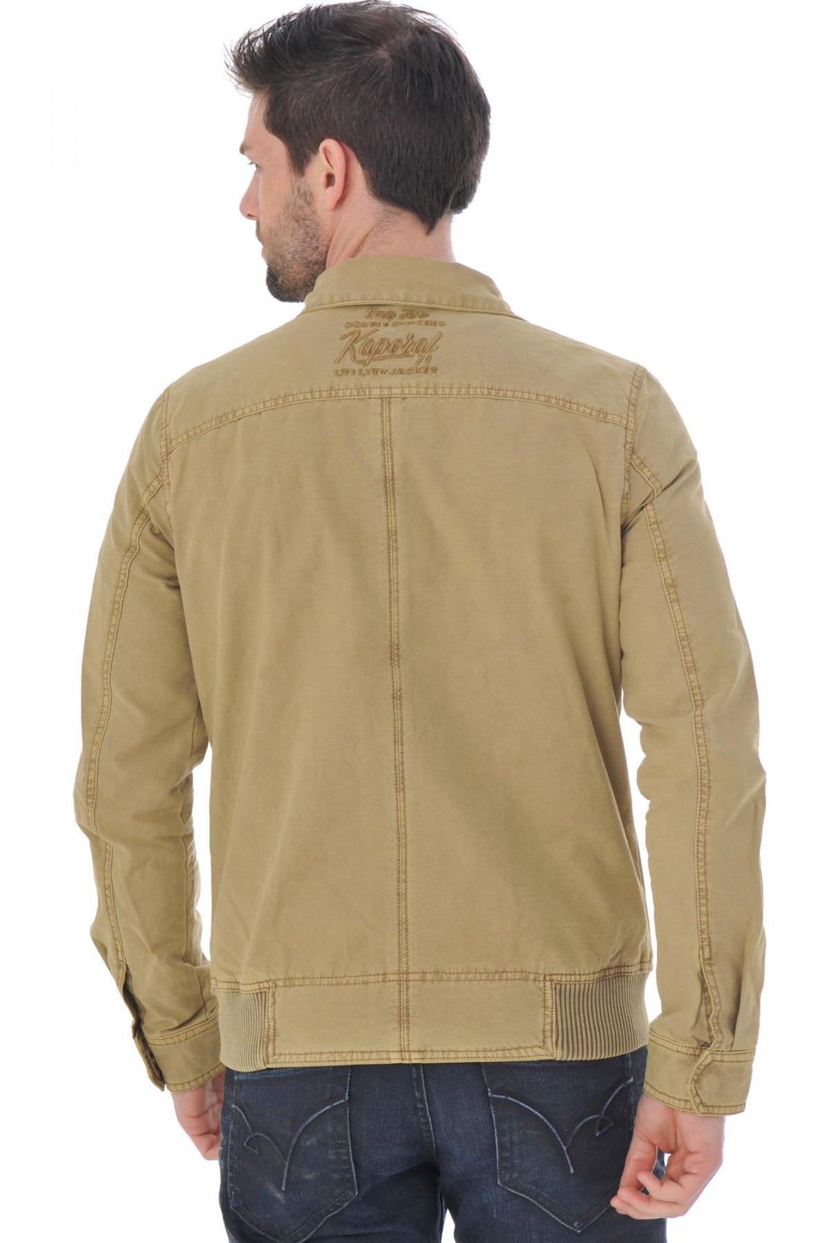 Kaporal cotton military style jacket - Image n°5