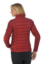 Kaporal women's short burgundy down jacket - Image n°5