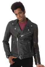 Perfecto in aged look sheepskin - Image n°3