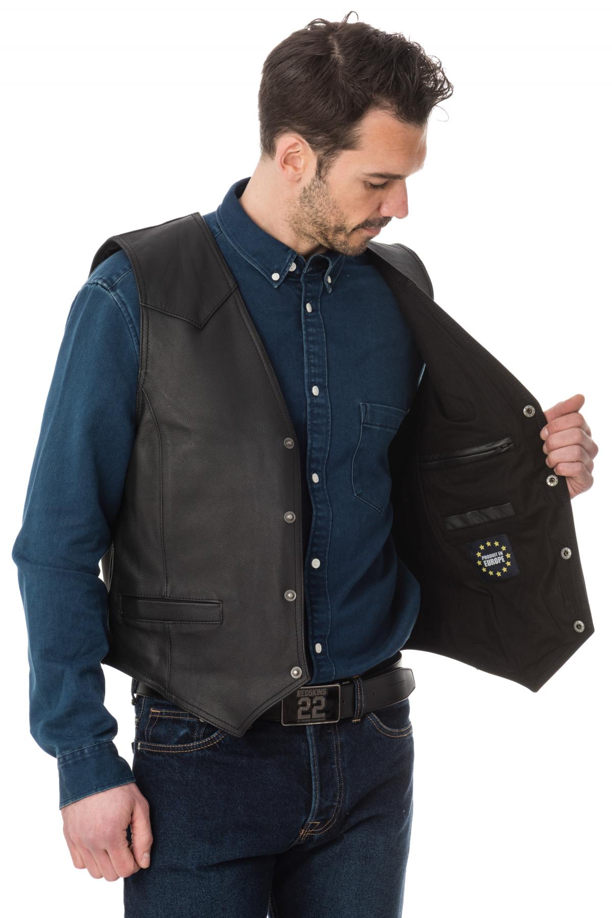 Last Rebels Men's Vest Black - Image n°4
