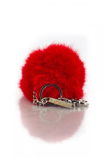  Fire red Oakwood rabbit key ring - Image n°2