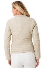 Women's jacket GOODIE LIGHT BEIGE 514 - Image n°5