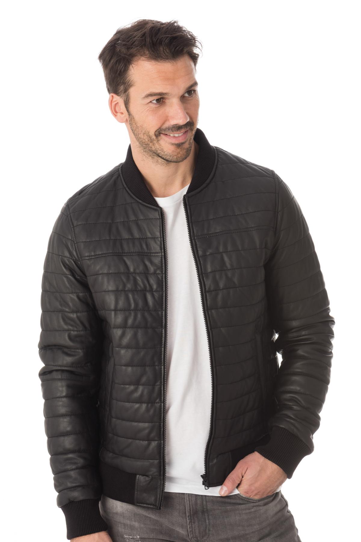 Quilted sportswear jacket - Image n°4