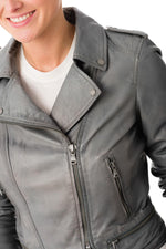 Gray sheepskin perfecto - Image n°7