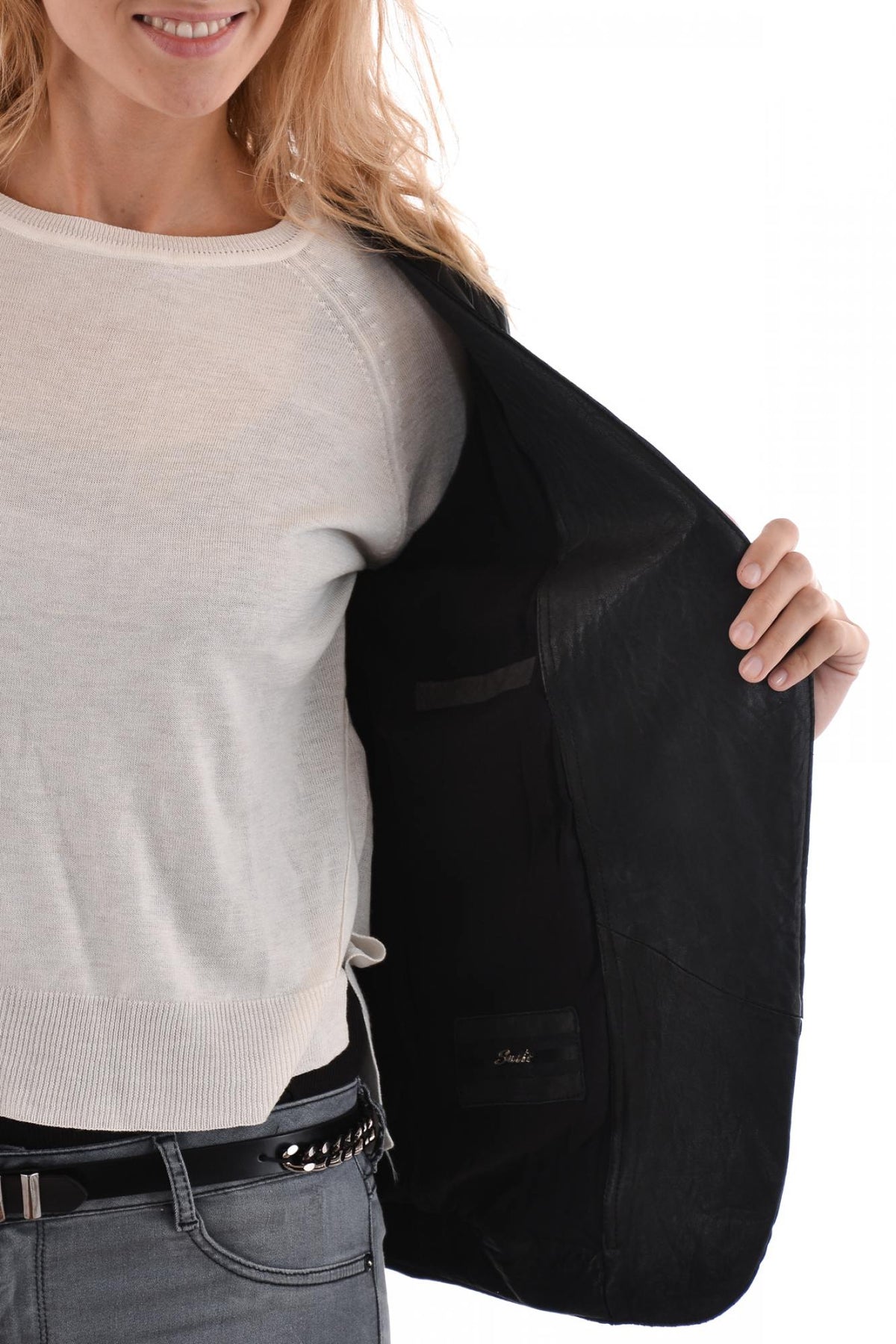  Oakwood jacket in black sheepskin - Image n°5