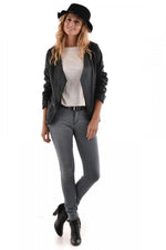  Oakwood jacket in black sheepskin - Image n°2