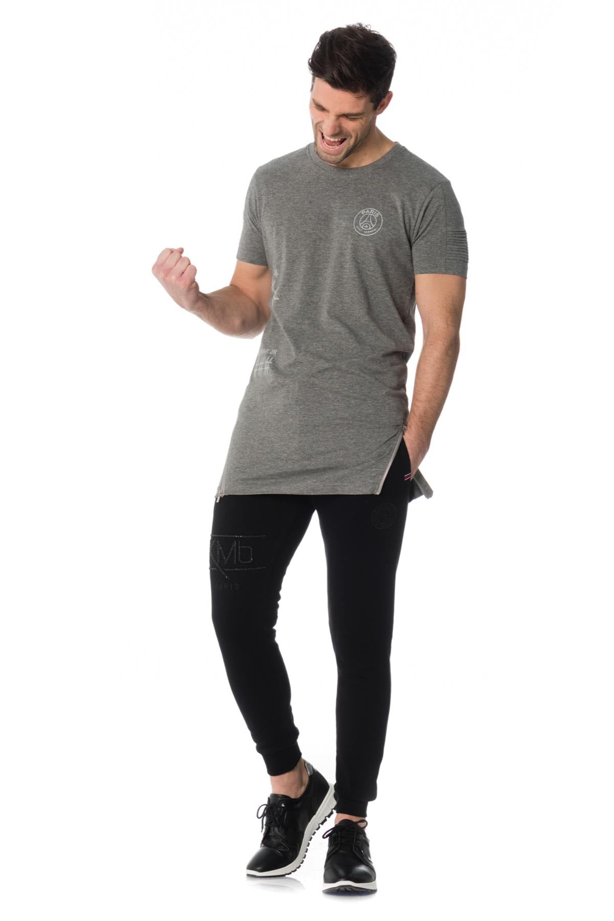 Neymar Jr gray long t-shirt - Image n°3