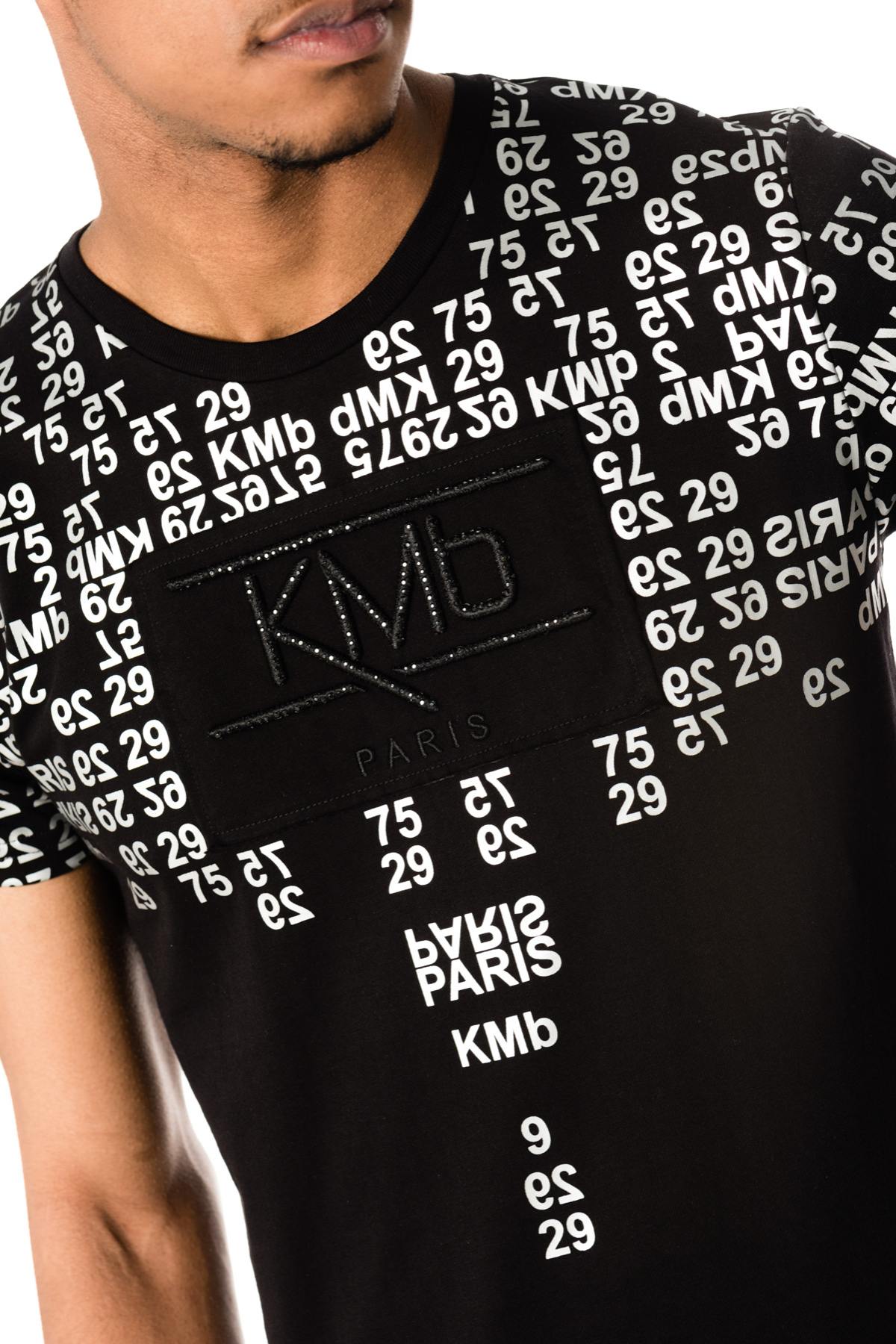 PSG Kylian Mbappé black t-shirt - Image n°2