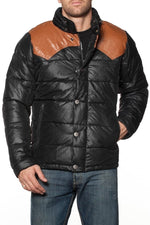 men's black pepe jeans textile jacket - Image n°1