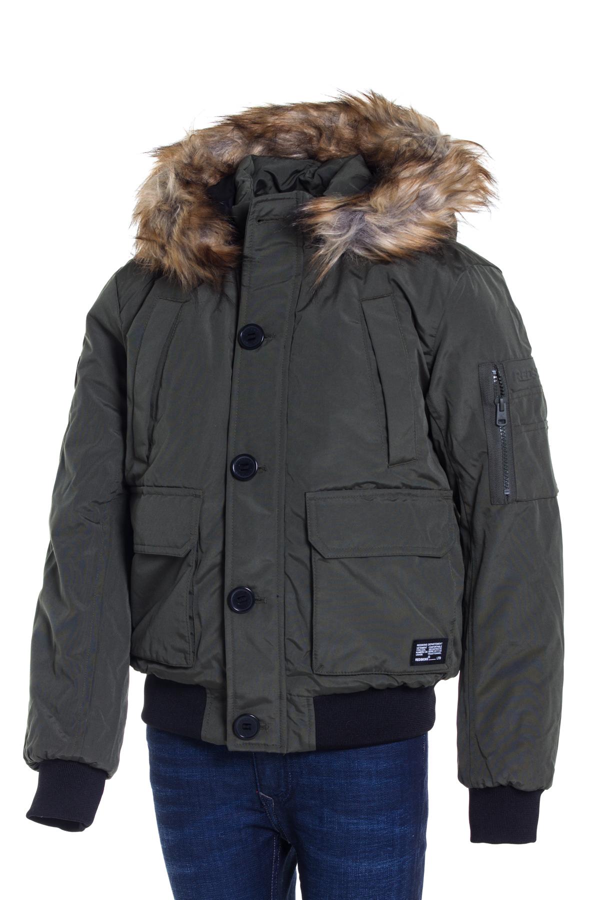 Children's khaki Redskins jacket - Image n°1