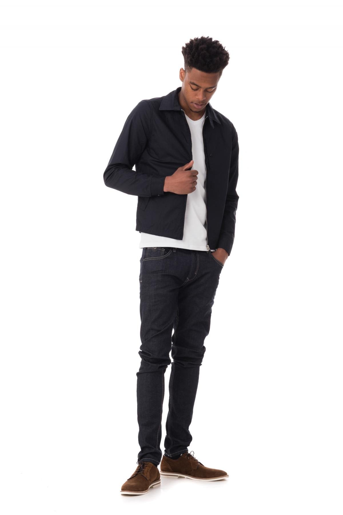  Schott polyester shirt collar jacket - Image n°2