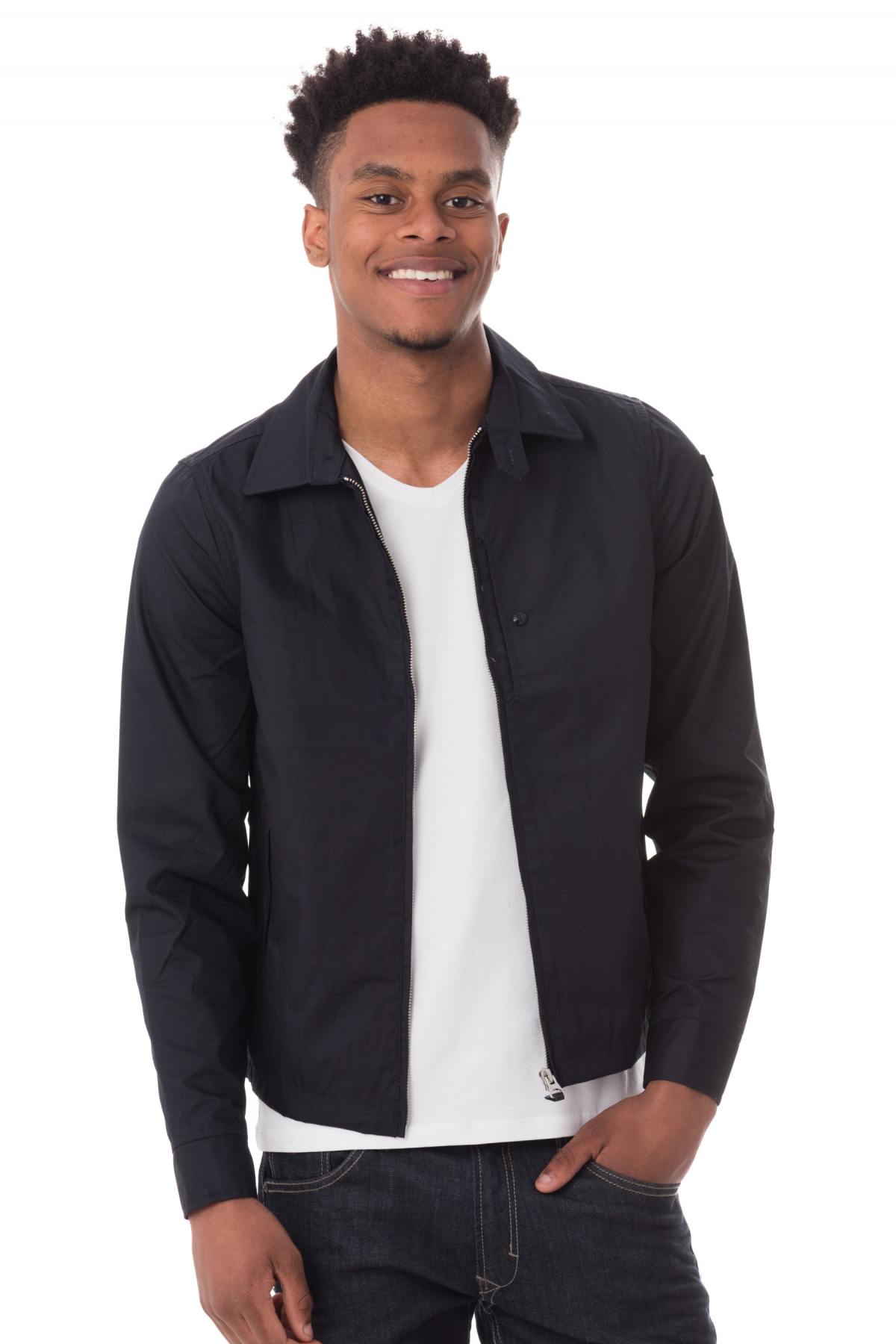  Schott polyester shirt collar jacket - Image n°3