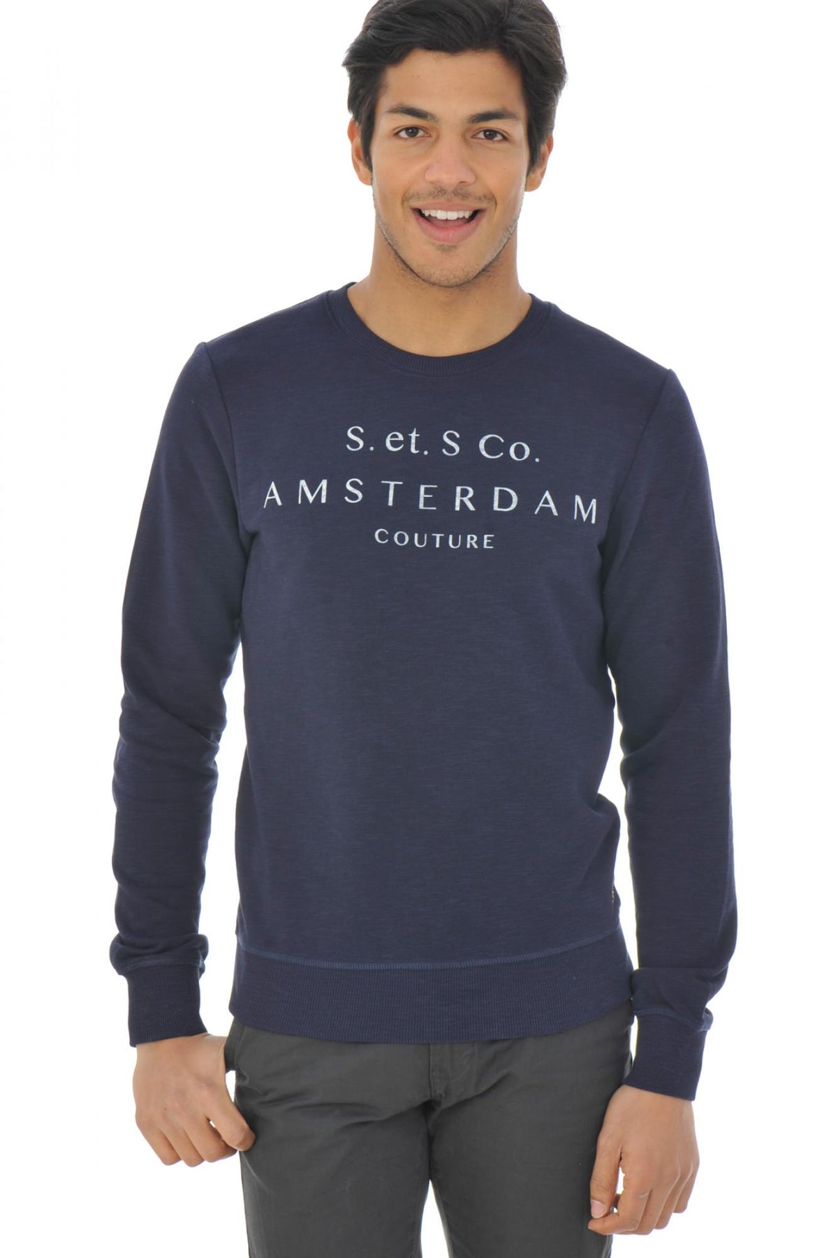 Scotch Soda Amsterdam couture sweater - Image n°1