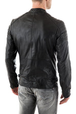 Scotch and Soda Black Leather Jacket for Men - Image n°6