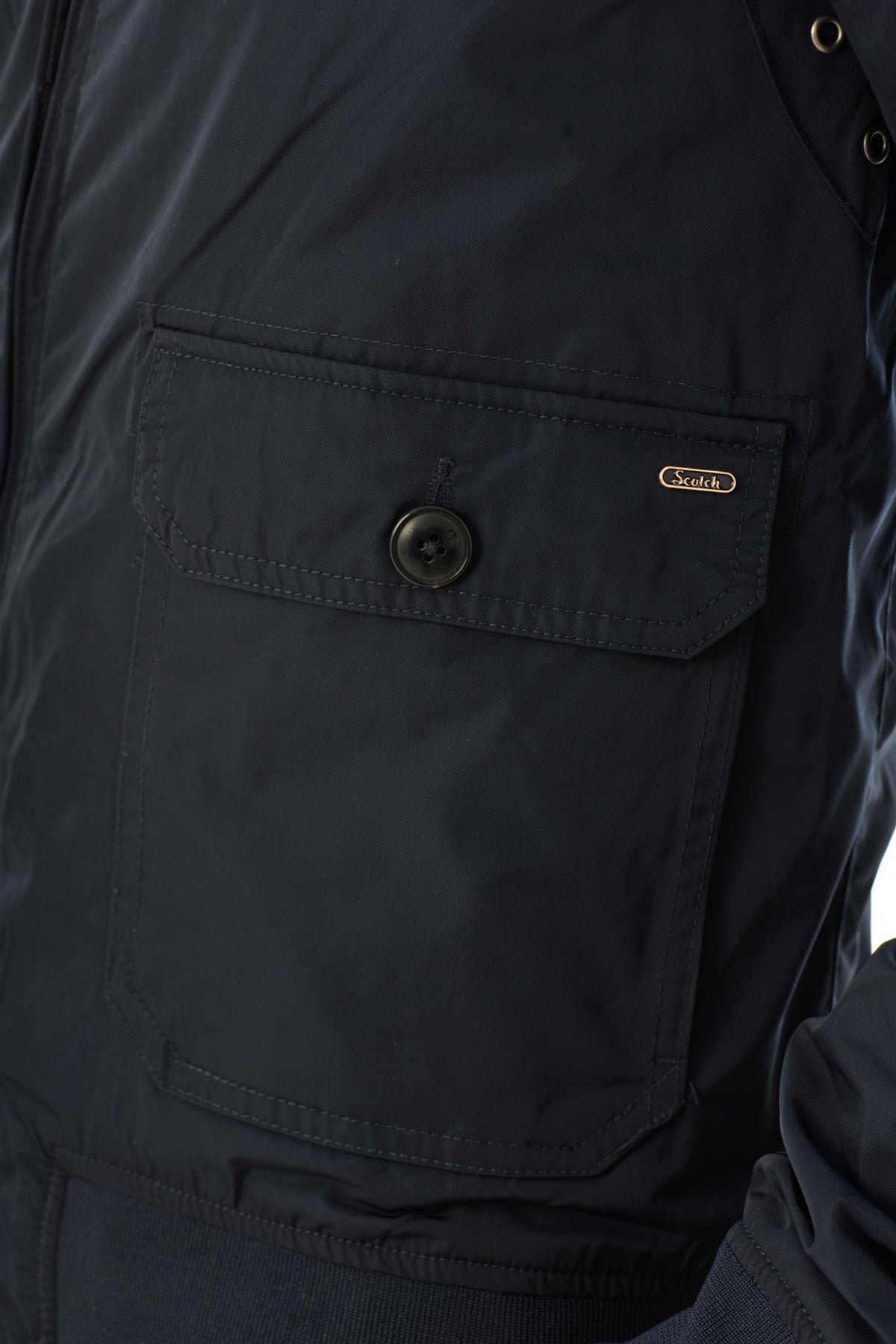 Scotch and Soda blue reversible jacket - Image n°10