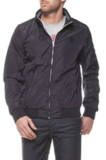 Scotch & Soda Men's blue textile jacket - Image n°1